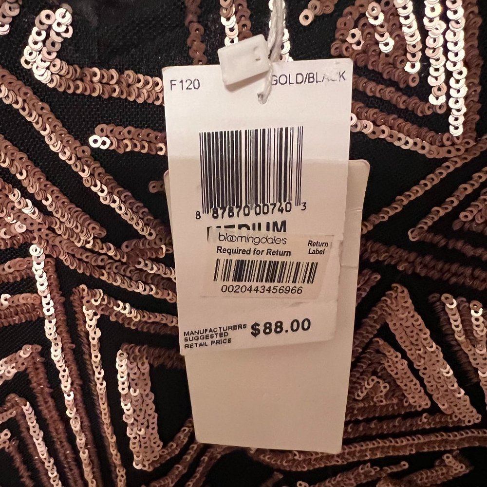 NWT Lucy Paris sequin cocktail party sheath dress size Medium - Picture 3 of 6